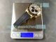 Luxury Replica QF Rolex Daytona 4131 Gold Gain Weight Watch Meteorite Dial 40mm (7)_th.jpg